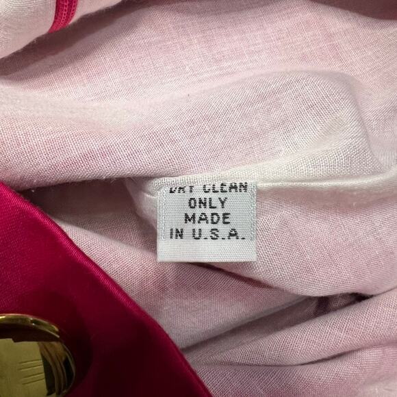 Leona by Lauren Leonard Women's Pink Mini Skirt Size‎ 2 with Front Buttons - Picture 3 of 4